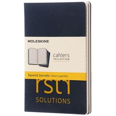 Picture of CAHIER JOURNAL PK - SQUARED in Indigo