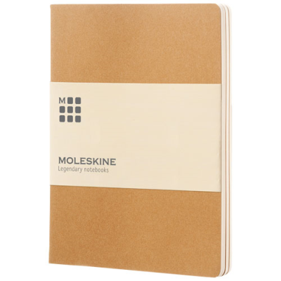 Picture of MOLESKINE CAHIER JOURNAL XL - PLAIN in Kraft Brown.