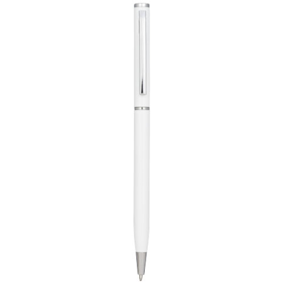 Picture of SLIM ALUMINIUM METAL BALL PEN in White