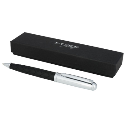 Picture of FIDELIO BALL PEN in Solid Black & Silver.