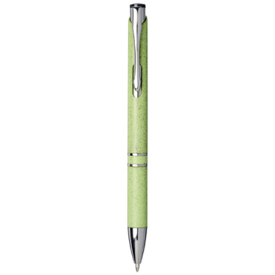 Picture of MONETA ABS with Wheat Straw Click Ball PEN in Green