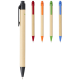 Picture of BERK RECYCLED CARTON AND CORN PLASTIC BALL PEN (BLACK INK)
