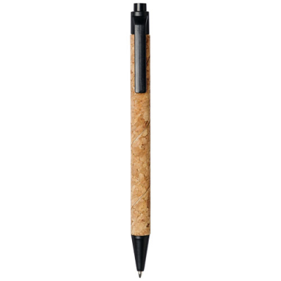 Picture of MIDAR CORK AND WHEAT STRAW BALL PEN (BLACK INK)