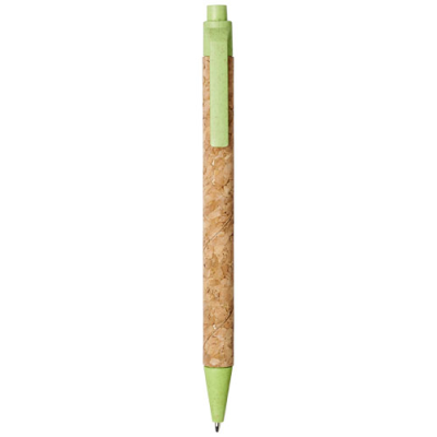Picture of MIDAR CORK AND WHEAT STRAW BALL PEN (BLACK INK)