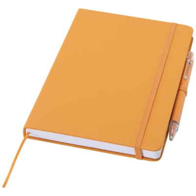 Picture of SPECTRUM A5 RECYCLED NOTE BOOK AND BALL PEN SET