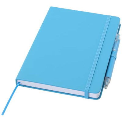 Picture of SPECTRUM A5 RECYCLED NOTE BOOK AND BALL PEN SET