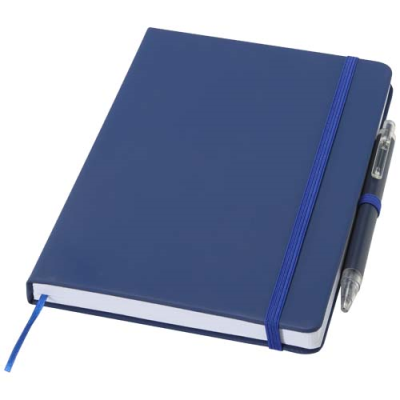 Picture of SPECTRUM A5 RECYCLED NOTE BOOK AND BALL PEN SET