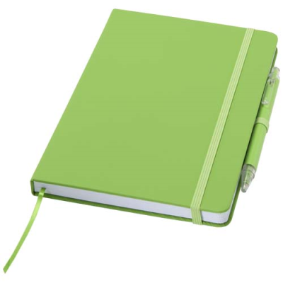 Picture of SPECTRUM A5 RECYCLED NOTE BOOK AND BALL PEN SET