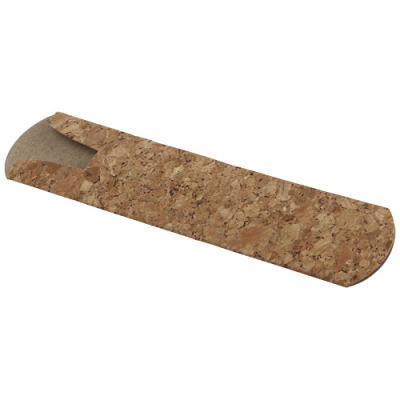 Picture of TEMARA CORK AND PAPER PEN SLEEVE in Natural
