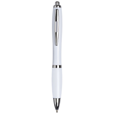 Picture of NASH ANTIBACTERIAL BALL PEN in White Solid
