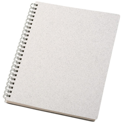 Picture of BIANCO A5 SIZE WIRE-O NOTE BOOK in White.