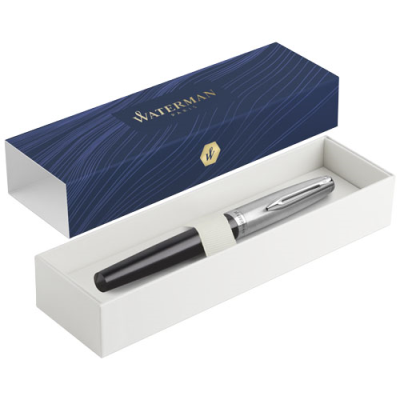 Picture of WATERMAN EMBLEME ROLLERBALL PEN in Black Solid