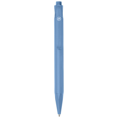 Picture of TERRA CORN PLASTIC BALL PEN in Blue.