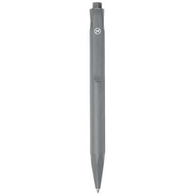 Picture of TERRA CORN PLASTIC BALL PEN in Grey.