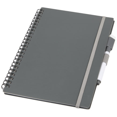 Picture of PEBBLES REFERENCE REUSABLE NOTE BOOK in Grey.