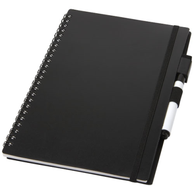 Picture of PEBBLES REFERENCE REUSABLE NOTE BOOK in Solid Black