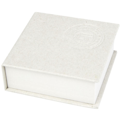 Picture of DAIRY DREAM RECYCLED MILK CARTONS MEMO BLOC in Off White.