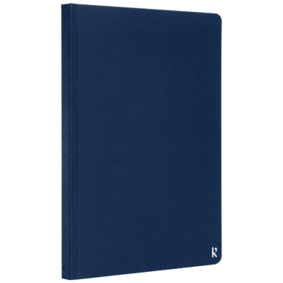 Picture of KARST® A5 STONE PAPER HARDCOVER NOTE BOOK - LINED in Navy.