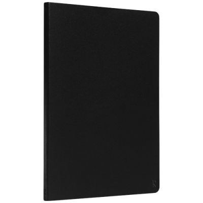 Picture of KARST® A5 SOFTCOVER NOTE BOOK - LINED in Solid Black