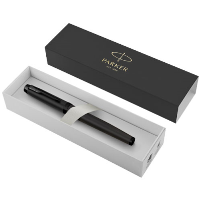 Picture of PARKER IM ACHROMATIC ROLLERBALL PEN in Solid Black