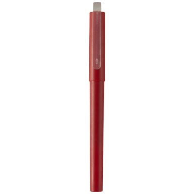 Picture of MAUNA RECYCLED PET GEL BALL PEN in Red