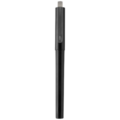 Picture of MAUNA RECYCLED PET GEL BALL PEN in Solid Black.