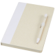 Picture of DAIRY DREAM A5 SIZE REFERENCE RECYCLED MILK CARTONS NOTE BOOK AND BALL PEN SET