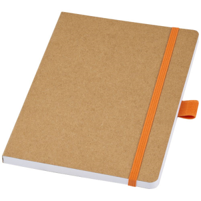 Picture of BERK RECYCLED PAPER NOTE BOOK in Orange.