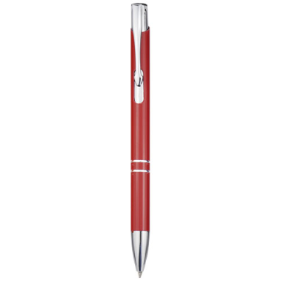 Picture of MONETA RECYCLED ALUMINIUM METAL BALL PEN in Red.