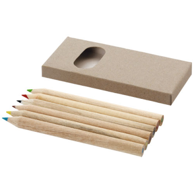 Picture of ARTEMAA 6-PIECE PENCIL COLOURING SET in Natural