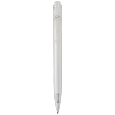 Picture of THALAASA OCEAN-BOUND PLASTIC BALL PEN in White.