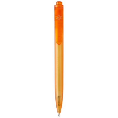 Picture of THALAASA OCEAN-BOUND PLASTIC BALL PEN in Orange.