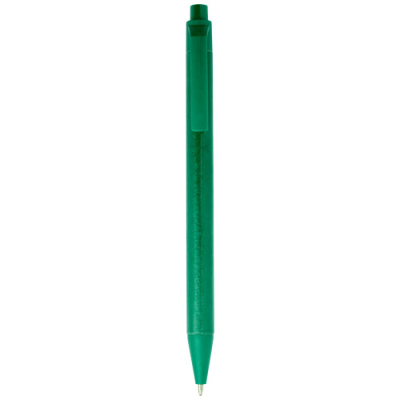 Picture of CHARTIK MONOCHROMATIC RECYCLED PAPER BALL PEN with Matte Finish in Green.