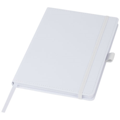 Picture of THALAASA OCEAN-BOUND PLASTIC HARDCOVER NOTE BOOK in White.