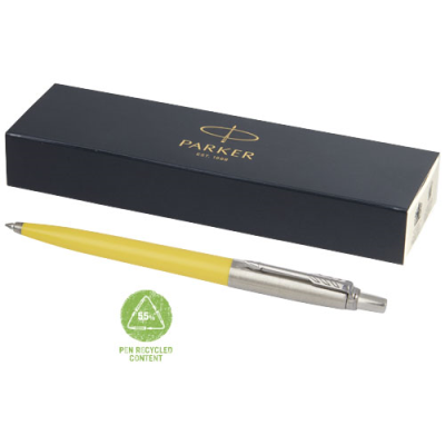 Picture of PARKER JOTTER RECYCLED BALL PEN in Yellow