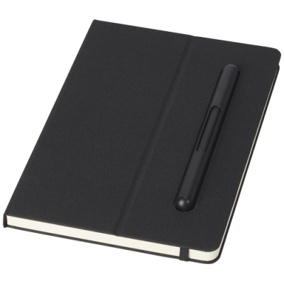 Picture of SKRIBO BALL PEN AND NOTE BOOK SET in Solid Black