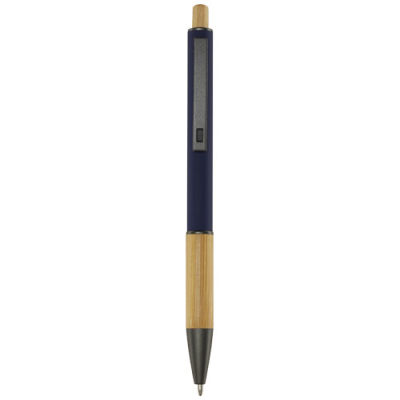 Picture of DARIUS RECYCLED ALUMINIUM METAL BALL PEN in Navy