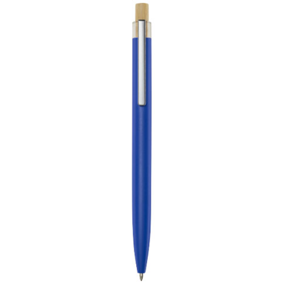 Picture of NOOSHIN RECYCLED ALUMINIUM METAL BALL PEN in Blue.