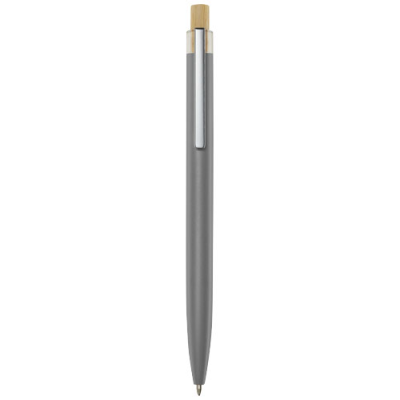 Picture of NOOSHIN RECYCLED ALUMINIUM METAL BALL PEN in Grey.