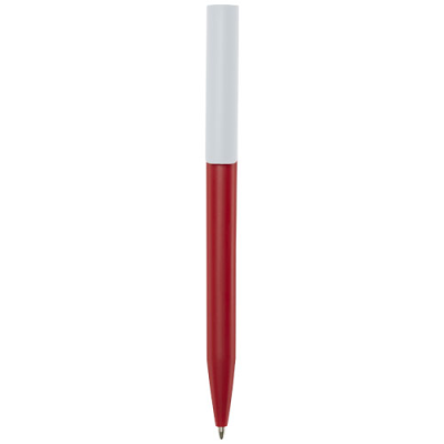 Picture of UNIX RECYCLED PLASTIC BALL PEN in Red.