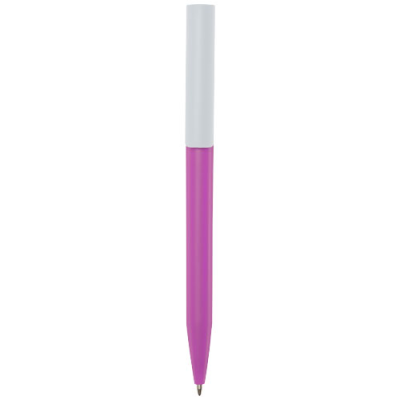 Picture of UNIX RECYCLED PLASTIC BALL PEN in Magenta.