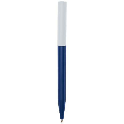 Picture of UNIX RECYCLED PLASTIC BALL PEN in Navy.
