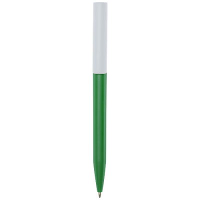 Picture of UNIX RECYCLED PLASTIC BALL PEN in Green.