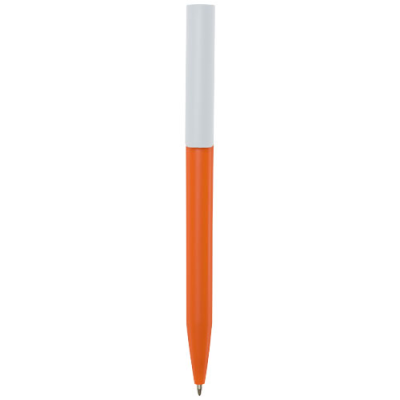 Picture of UNIX RECYCLED PLASTIC BALL PEN in Orange