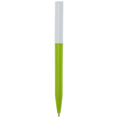 Picture of UNIX RECYCLED PLASTIC BALL PEN in Apple Green