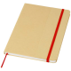 Picture of NELIDA A5 RECYCLED CARDBOARD CARD HARD COVER NOTE BOOK