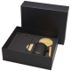 Picture of LAURA A5 HARD COVER NOTE BOOK AND BALL PEN GIFT SET (BLACK INK)