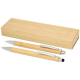 Picture of OBLYS BAMBOO BALL PEN AND MECHANICAL PENCIL SET (BLACK INK)