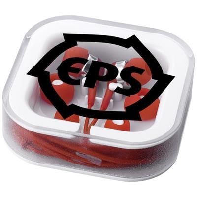 Picture of SARGAS LIGHTWEIGHT EARBUDS in Red