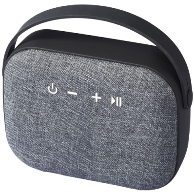 Picture of WOVEN FABRIC BLUETOOTH® SPEAKER in Solid Black